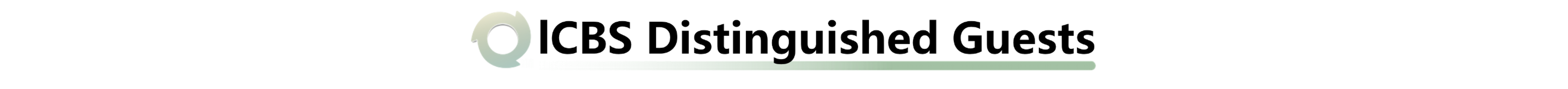 ICBS Distinguished Guests